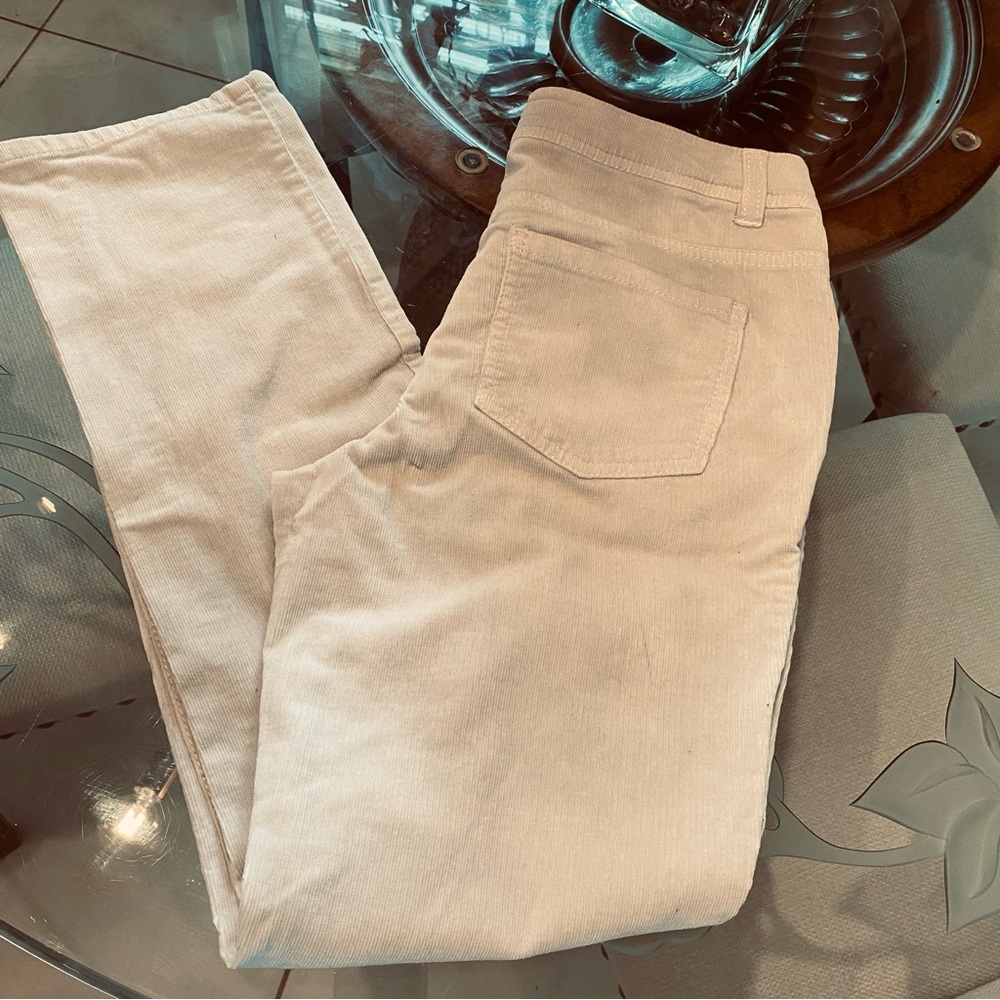 American Eagle Outfitters Girls Beige Corduroy Jeans